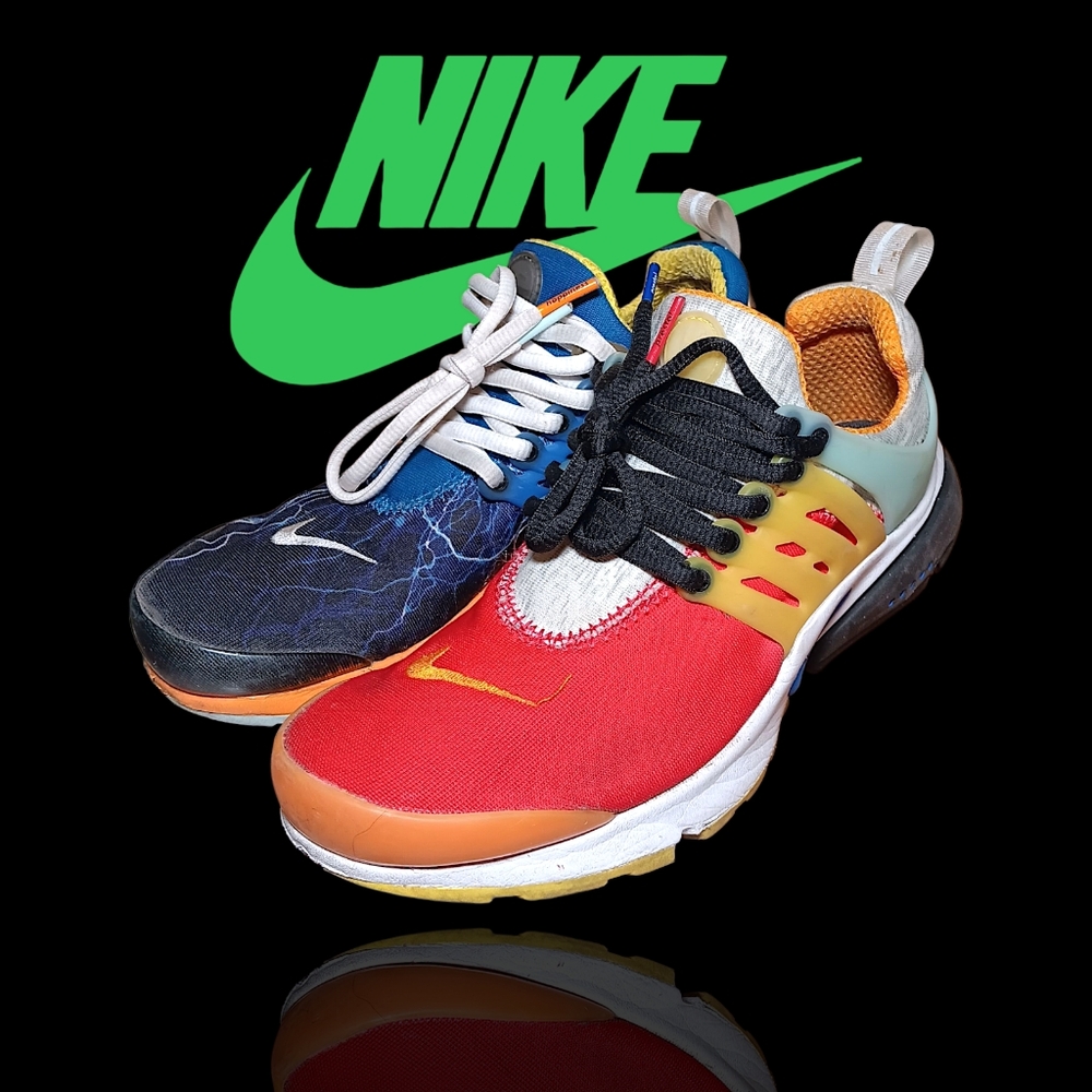 Nike DM9554-900 Air Presto What The Size XS (Mens Sz 5-7 Women’s 6.5-8) VGUC